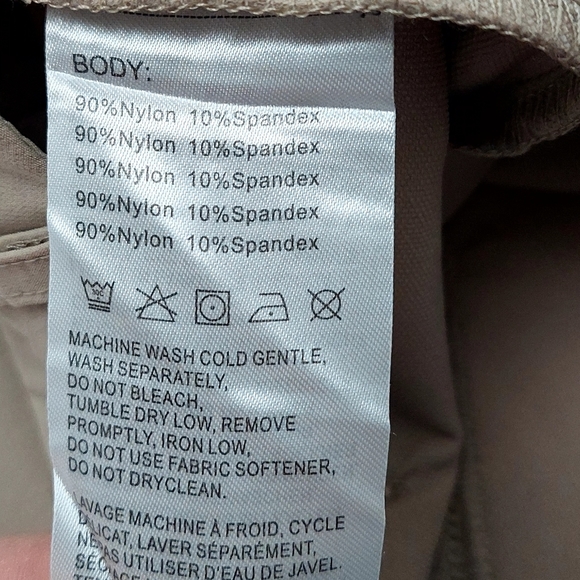 Willit Golf Shorts Women's Size 14 Khaki Beige Quick Dry UPF 50+ UV Protection - Picture 13 of 15